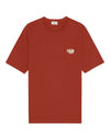 Adam Pima Cotton Regular Fit SS T-shirt Sienna Heat