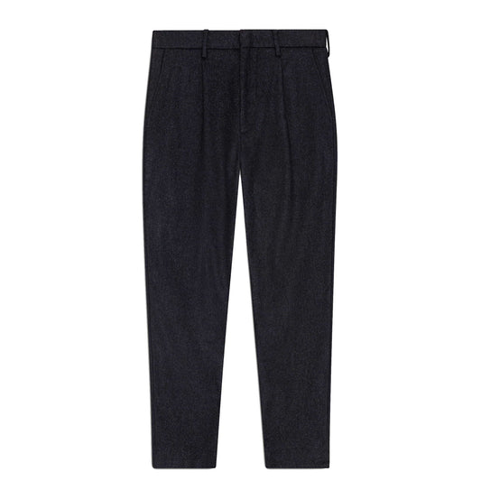 NN.07 Bill donkerblauwe broek, productfoto vooraanzicht