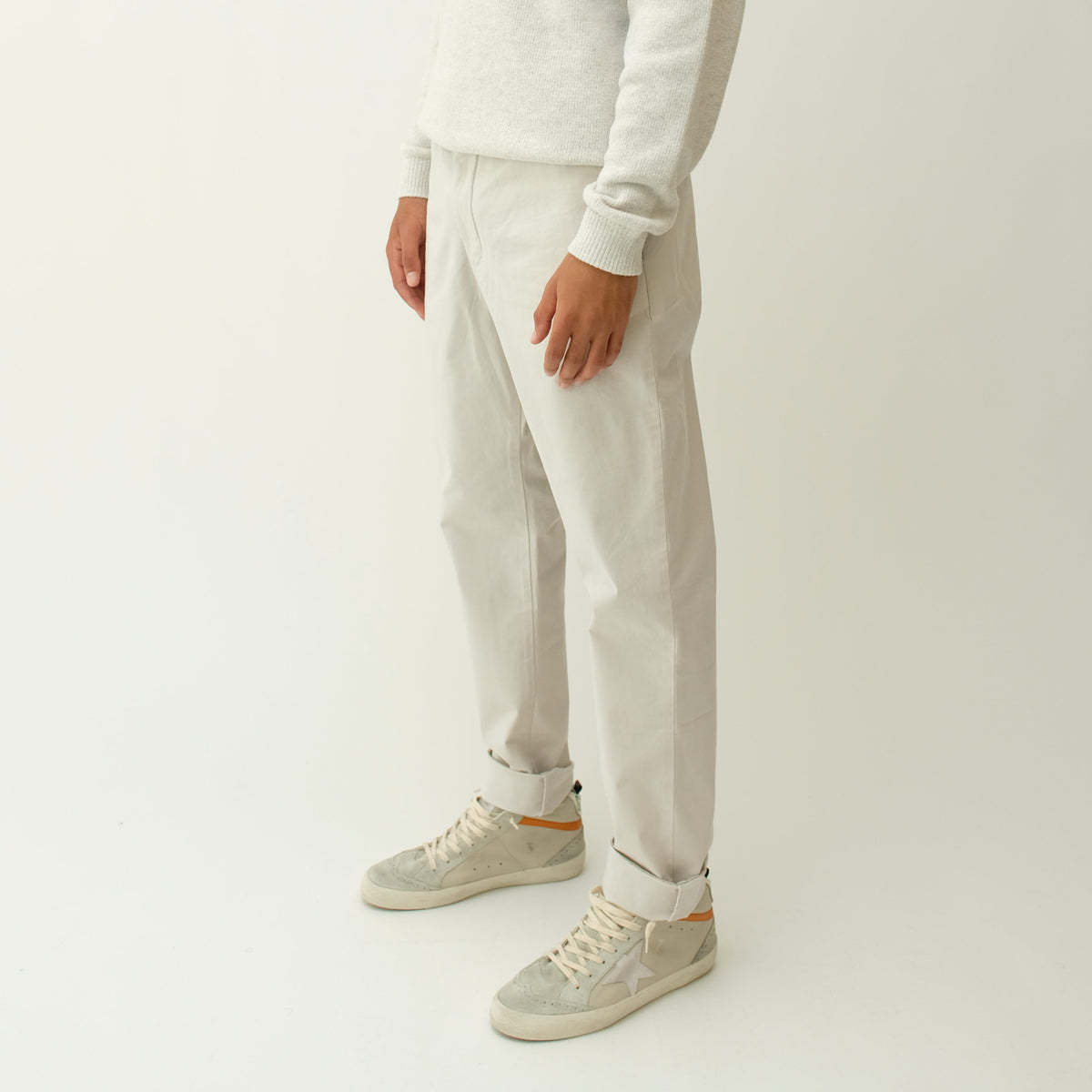 NN.07 Ecru Billie Trousers – productbeeld 2