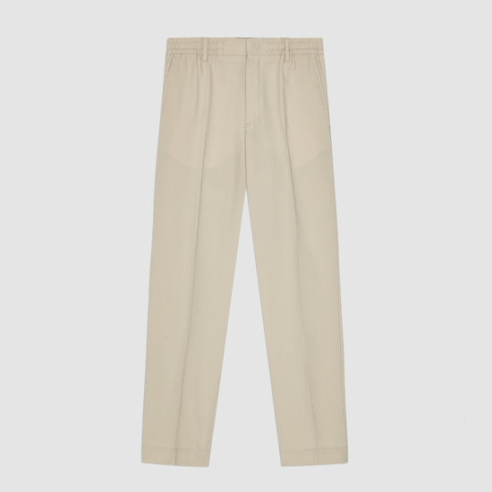 NN.07 White Pepper Billie Seersucker Trousers – vooraanzicht