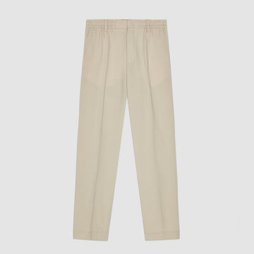 NN.07 White Pepper Billie Seersucker Trousers – vooraanzicht