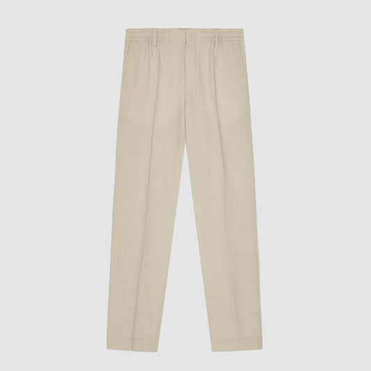 NN.07 White Pepper Billie Seersucker Trousers – vooraanzicht