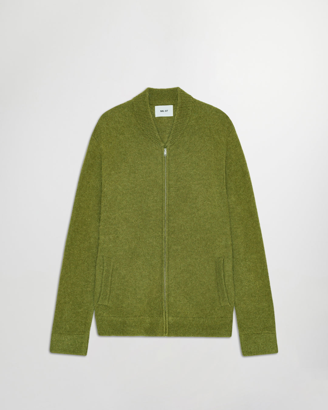 NN.07 Boris Alpaca Blend Bomber Firene – vooraanzicht