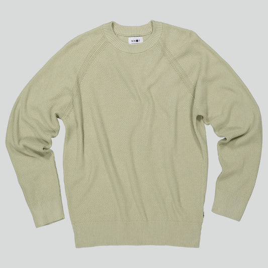 NN.07 Brandon 6562 Sweater Pale Green – vooraanzicht