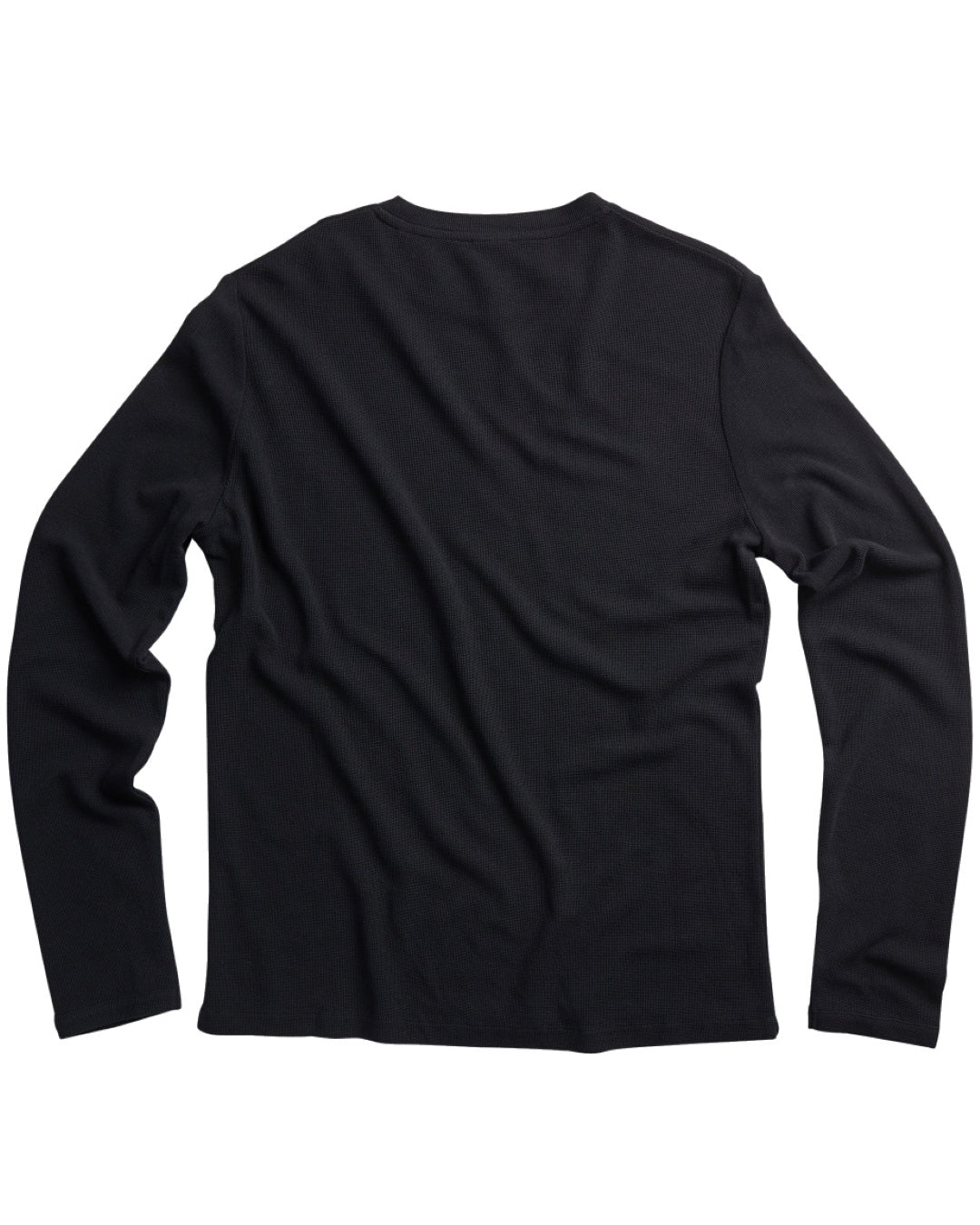 NN.07 Clive zwarte longsleeve, productfoto achteraanzicht