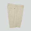 NN.07 Crown 1005 Cotton Stretch Shorts Creme – detailbeeld
