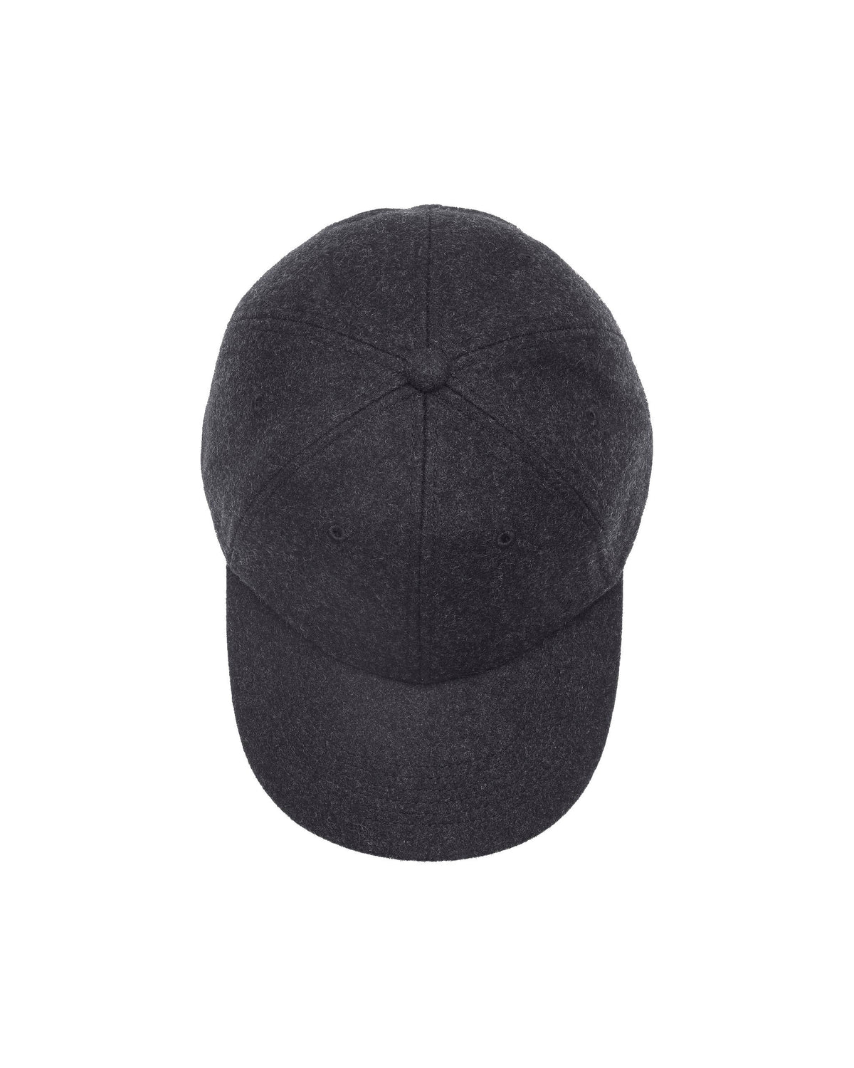 NN.07 Dad Cap antracietkleurige pet, bovenaanzicht