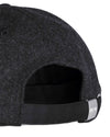 NN.07 Dad Cap antracietkleurige pet, detail verstelbare sluiting