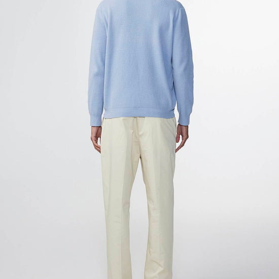 NN.07 Danny 6429 Lightweight Sweater Ashley Blue – productbeeld 4