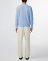 NN.07 Danny 6429 Lightweight Sweater Ashley Blue – productbeeld 4