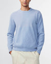 NN.07 Danny 6429 Lightweight Sweater Ashley Blue – productbeeld 5