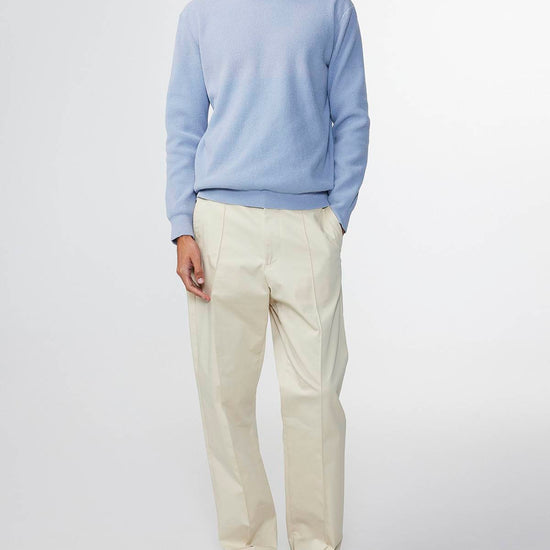 NN.07 Danny 6429 Lightweight Sweater Ashley Blue – productbeeld 6