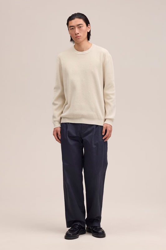 NN.07 Danny 6429 Sweater Lightweight Knit Ivory