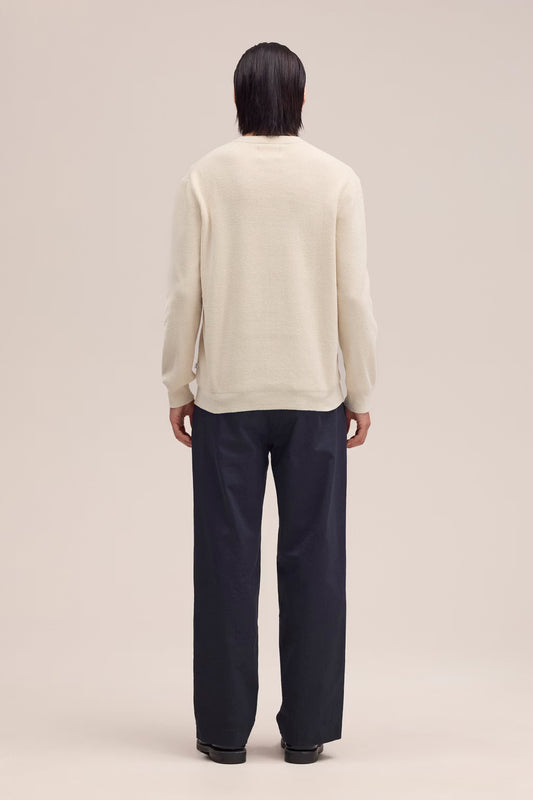NN.07 Danny 6429 Sweater Lightweight Knit Ivory
