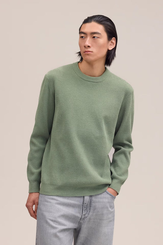 NN.07 Danny 6429 Sweater Lightweight Knit Sea Spray