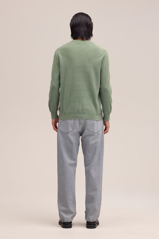 NN.07 Danny 6429 Sweater Lightweight Knit Sea Spray