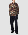 NN.07 Freddy 5971 Tencel Modal Twill Shirt Demitasse – productbeeld 3