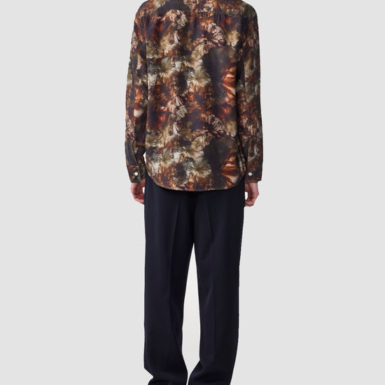 NN.07 Freddy 5971 Tencel Modal Twill Shirt Demitasse – productbeeld 4