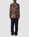 NN.07 Freddy 5971 Tencel Modal Twill Shirt Demitasse – productbeeld 4