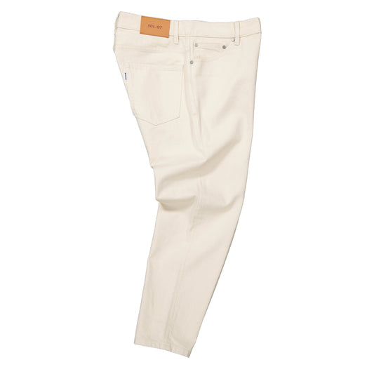 NN.07 Frey Cropped Trousers Ecru – productbeeld 2