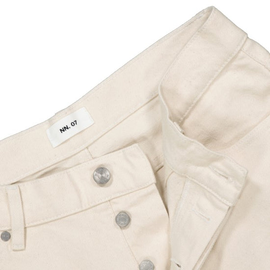 NN.07 Frey Cropped Trousers Ecru – productbeeld 3