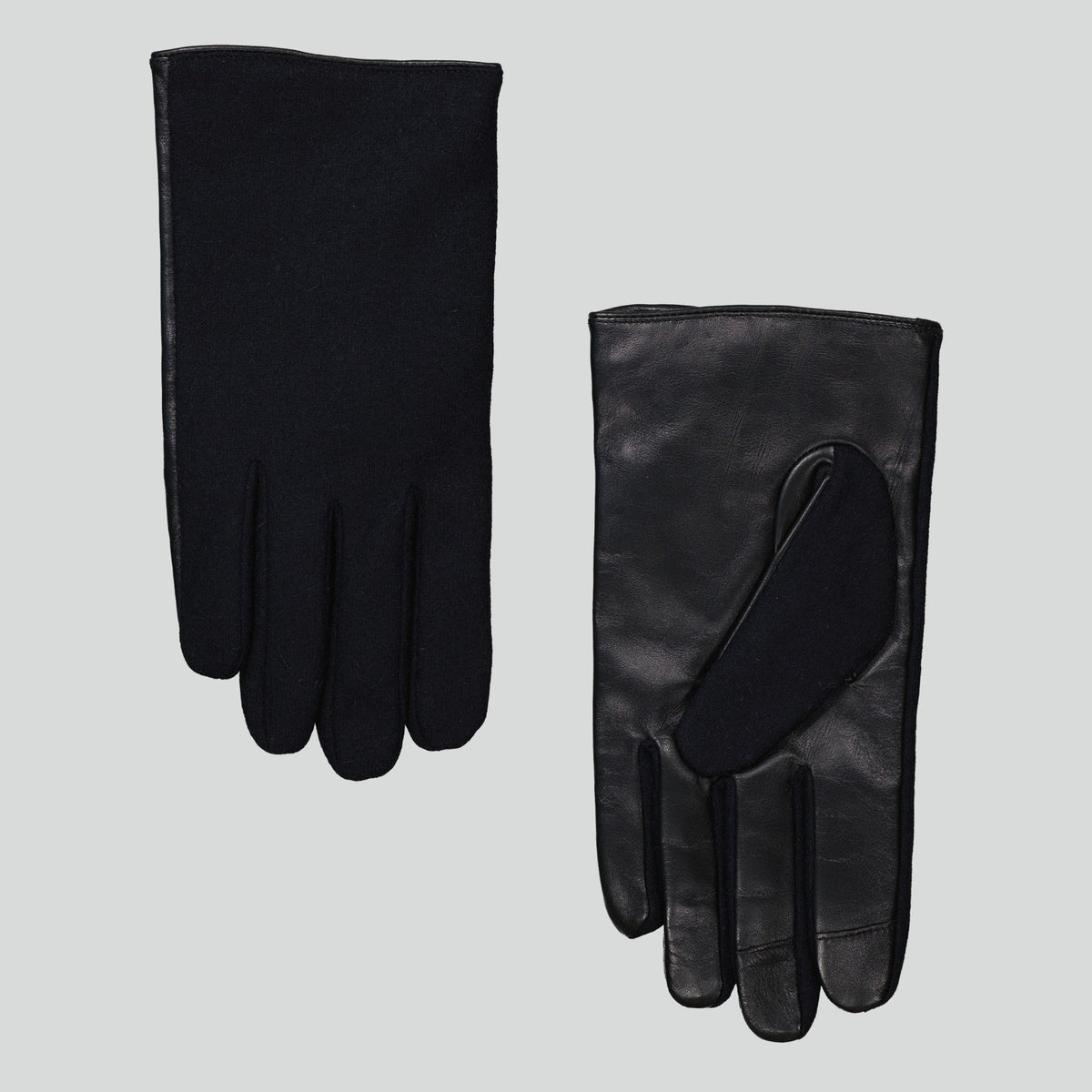 NN.07 Glove handschoenen in Navy, paar binnen en buitenzijde