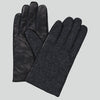 NN.07 Glove handschoenen in Navy, paar met leren zijde