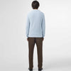 NN.07 Jacobi 6470 Cotton Polo Cardigan Powder Blue – productbeeld 3