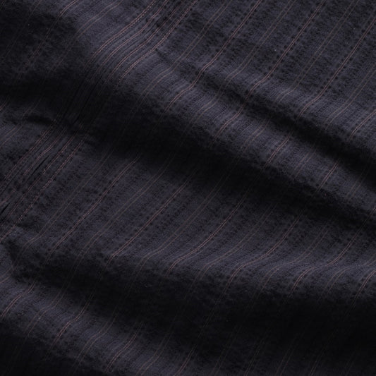 NN.07 Black Stripe Jaxon Seersucker Overshirt – productbeeld 2