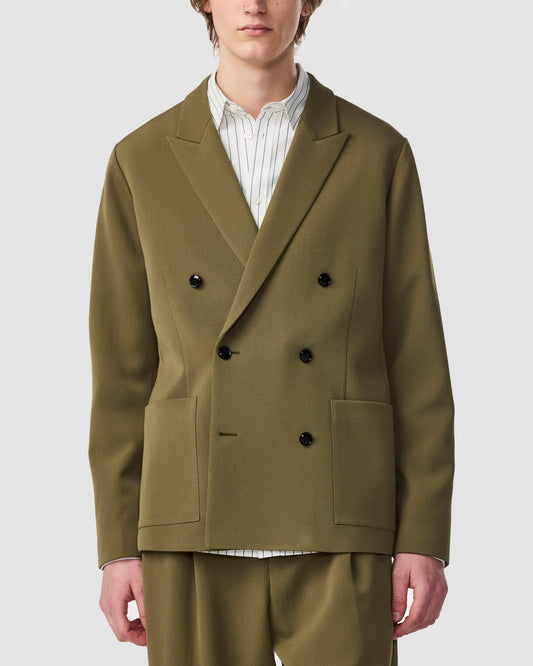 NN.07 Jordin 10002 Double-Breasted Herringbone Blazer Firene – productbeeld 2