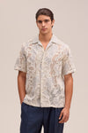 NN.07 Julio 50048 Shirt Embroidery Cotton Truffle