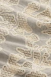 Deep Truffle Julio SS Embroidered Cotton Relaxed Fit Shirt