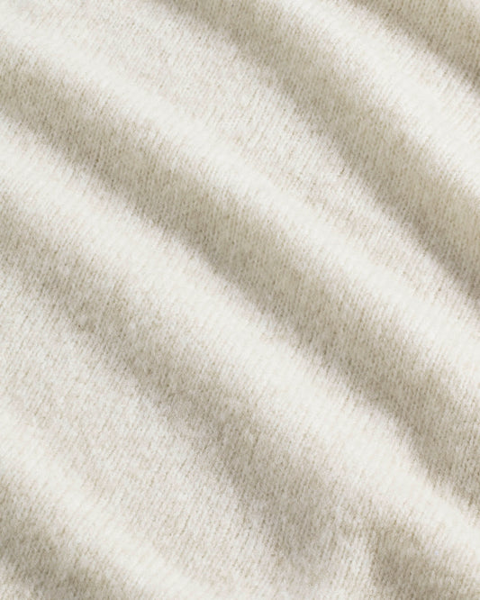 NN.07 Lee ivoorkleurige trui, detail breisel