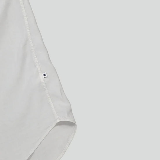 NN.07 Levon 5969 Lyocell Shirt Harbor Mist – kraagdetail