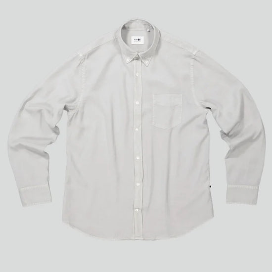 NN.07 Levon 5969 Lyocell Shirt Harbor Mist – vooraanzicht