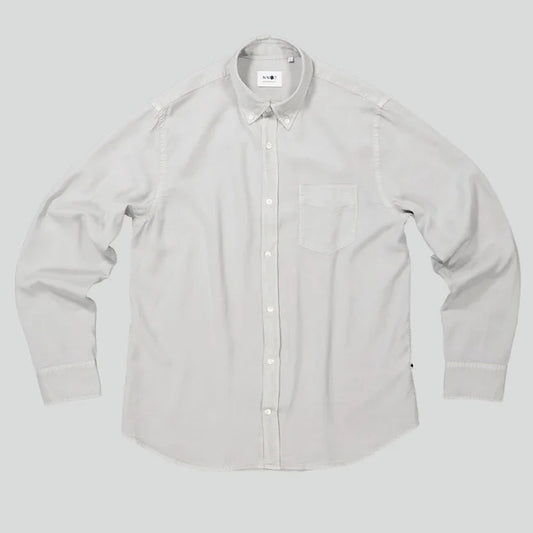 NN.07 Levon 5969 Lyocell Shirt Harbor Mist – vooraanzicht