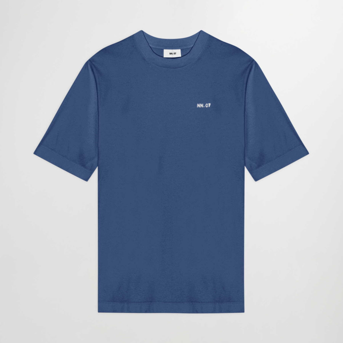 NN.07 Bering Sea Cototn Logo T-shirt – vooraanzicht