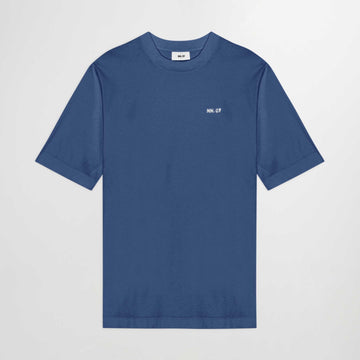 NN.07 Bering Sea Cototn Logo T-shirt – vooraanzicht