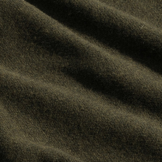 NN.07 Nigel donkergroene trui, detail breisel