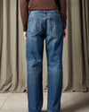 NN.07 Otis stonewashed jeans, gedragen achteraanzicht