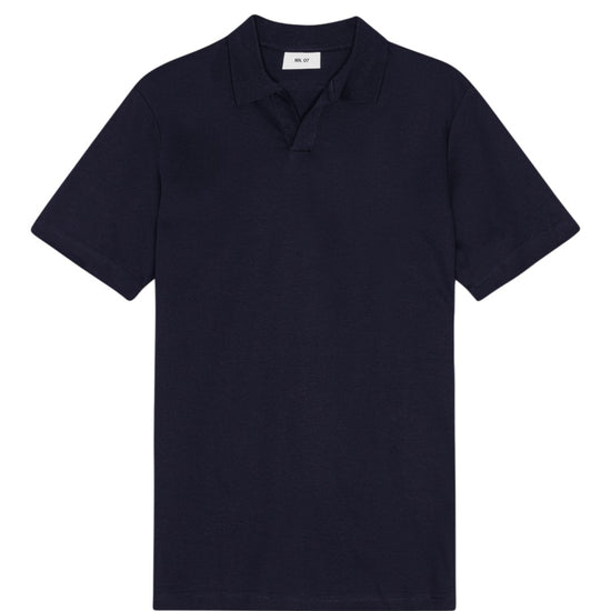 Navy Blue Paul SS Organic Cotton Polo