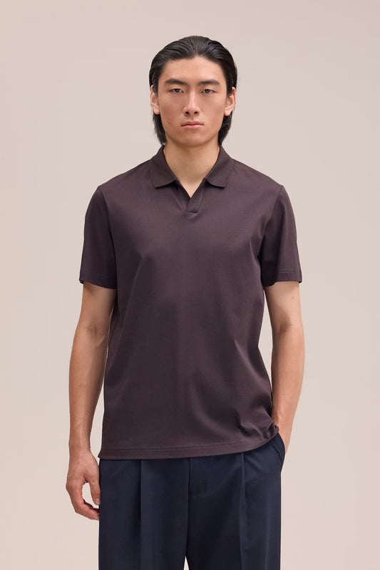 NN.07 Paul 3525 Polo Organic Cotton Truffle