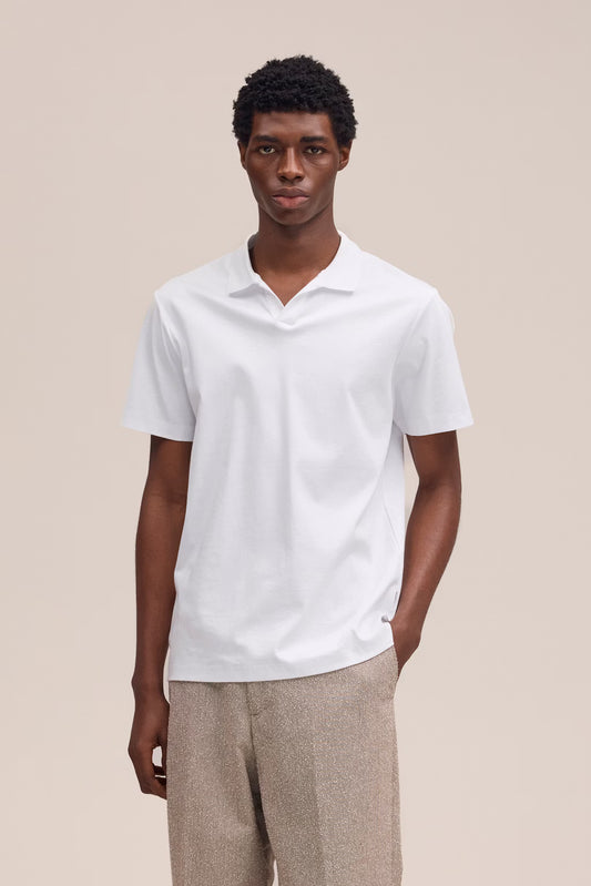 NN.07 Paul 3525 Polo Organic Cotton White
