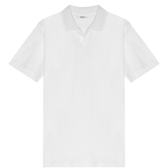 White Paul SS Organic Cotton Polo