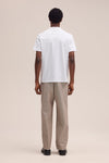 NN.07 Paul 3525 Polo Organic Cotton White