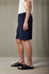 NN.07 Paw Loose Fit Lenzing Shorts Navy Blue – productbeeld 4