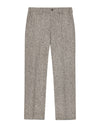 NN.07 Paw gemeleerde broek in Dusky Port, productfoto vooraanzicht
