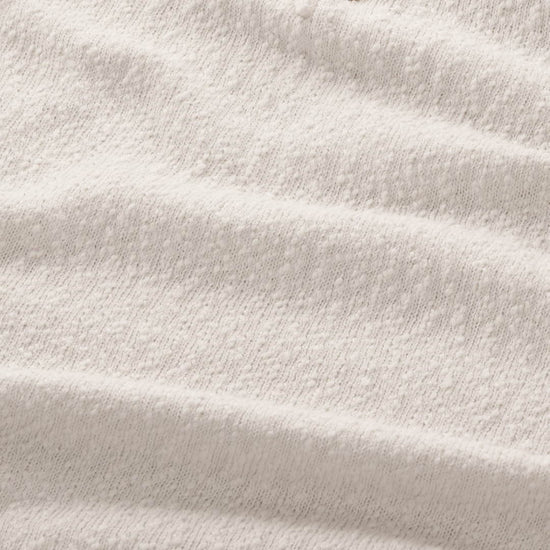 NN.07 Randy Boucle Yarn Polo Ecru – productbeeld 2