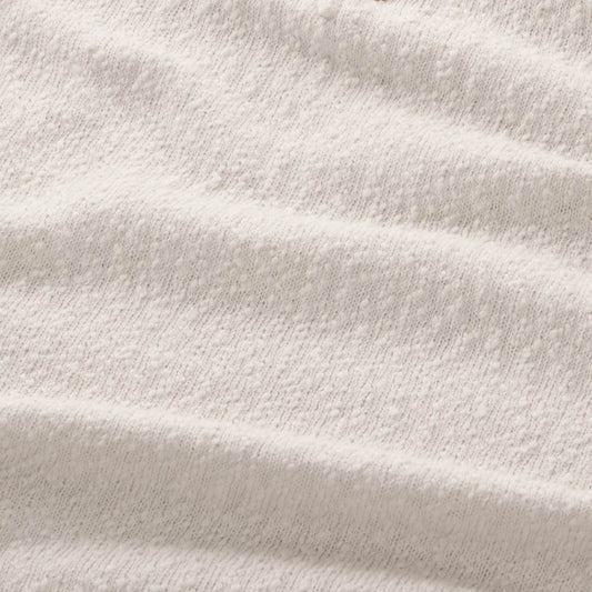 NN.07 Randy Boucle Yarn Polo Ecru – productbeeld 2