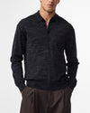 NN.07 Black Raymond Wool Blend Relaxed Fit LS Polo – productbeeld 2